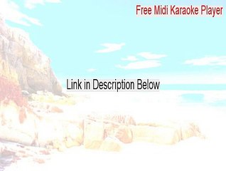 Free Midi Karaoke Player Download - Free Download 2015