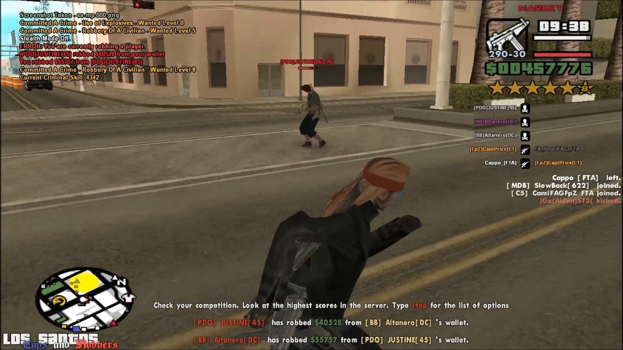 Aimbot user Justine 45
