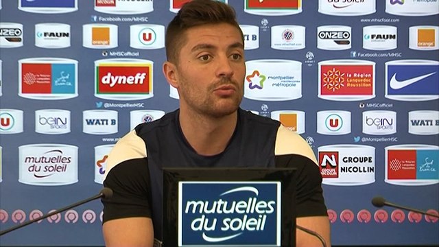 Anthony Mounier avant MHSC vs OGCN (27ème journée L1)