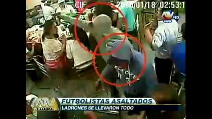 Sporting Cristal: 'Picante' Pereyra fue asaltado (VIDEO)