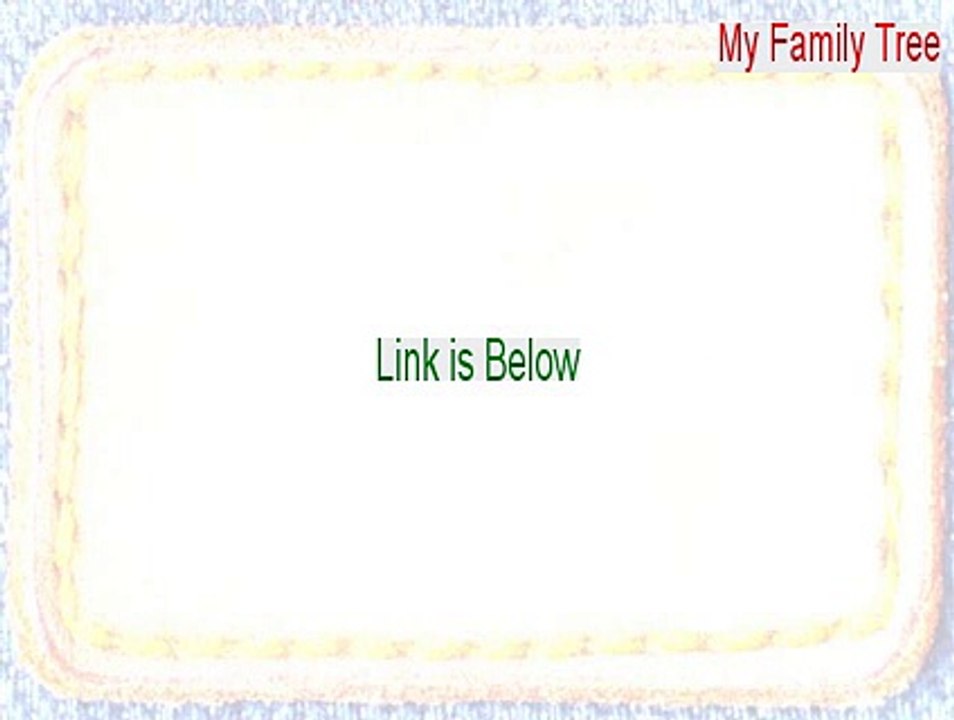 My Family Tree (32-bit) Key Gen [Legit Download]