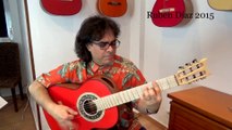 Fitly aged wood correlates with quality /A & Q on modern Andalusian guitar making 2015 /Spain best A & Q Ruben Diaz flamenco online lessons Skype Spanish guitar