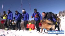 Avalanche: exercice grandeur nature pour les gendarmes à Roubion