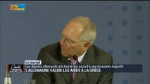 L’Allemagne valide les aides à la Grèce