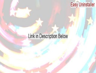 Easy Uninstaller Keygen (Free Download 2015)