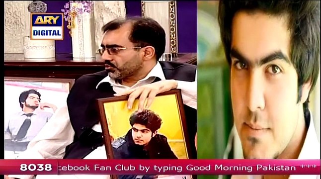 A Father Cried In Live Show After Shared His Feelings About His Martyr Son