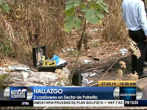 Hallan 2 cuerpos carbonizados en la vía La Mariposa