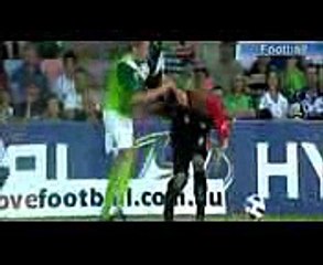 Amaging Football- Ronaldo hit 1 kick and 2 goal