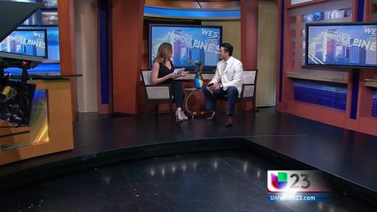 FERNANDO COLUNGA en "Al Amanecer" por Univisión invitación "Osbcuro Total" Miami