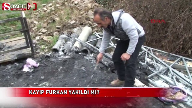 Barakadaki yanmış ceset Furkan'a mı ait?
