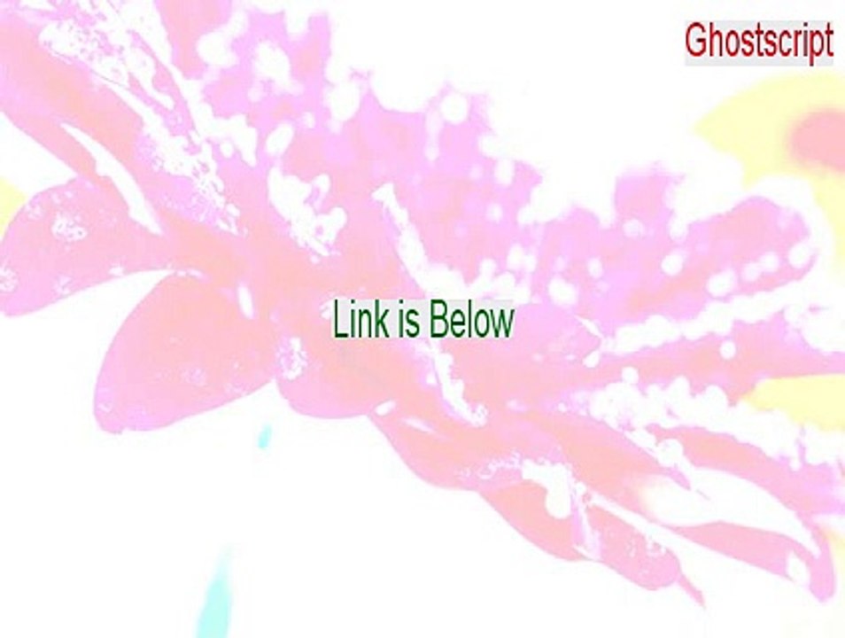 Ghostscript (64-bit) Cracked - Instant Download (2015)