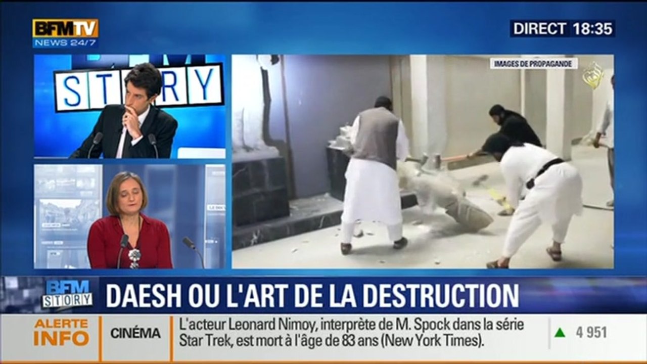 Irak: les jihadistes de Daesh ont détruit des sculptures pré-islamiques à Mossoul