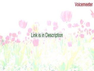 Voicemeeter Keygen (voicemeeter obs)