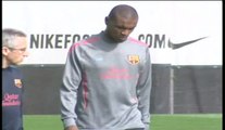 Foot - : Abidal prépare son retour