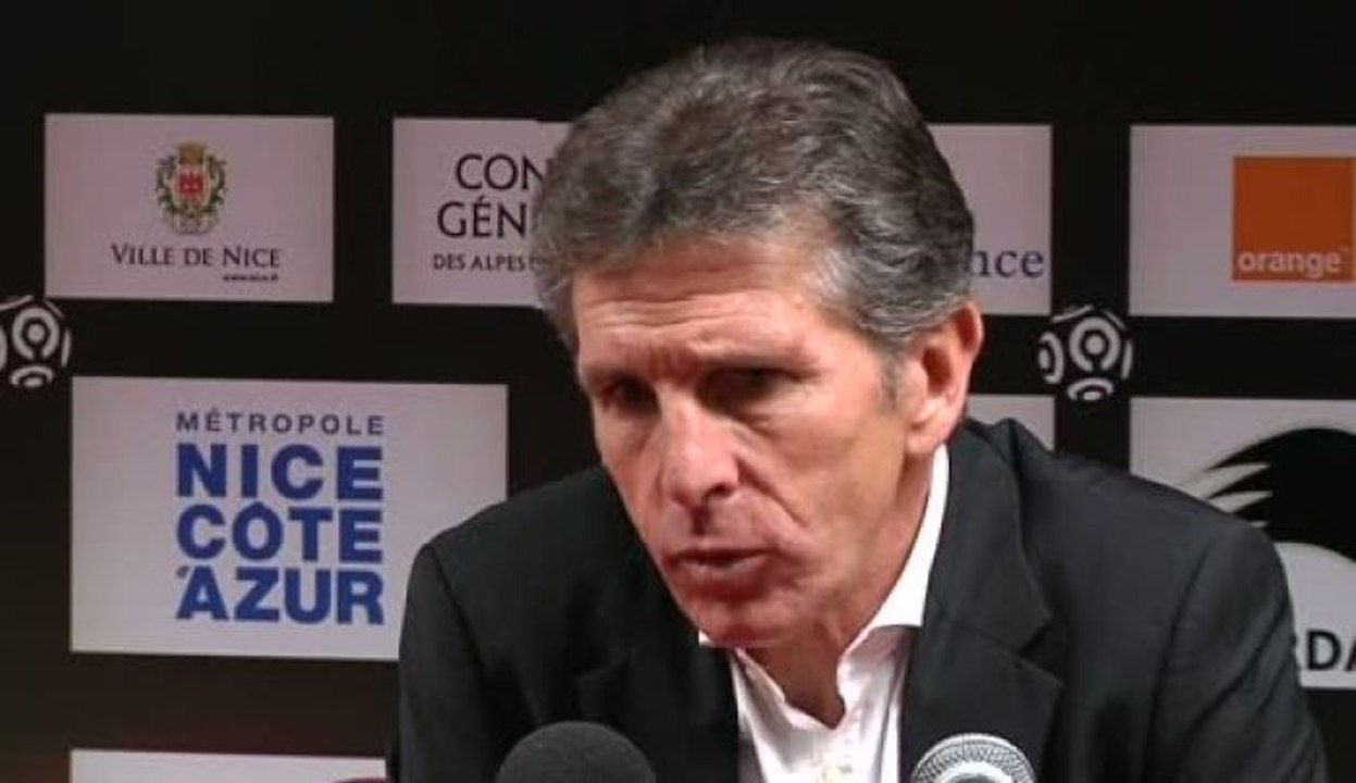 OGCN - Puel : «Frustré par le résultat»