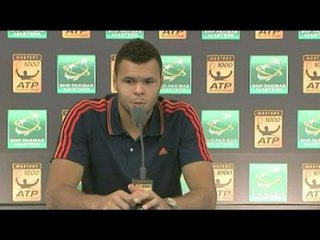 Download Video: Tennis - Bercy : Tsonga, «J'ai vraiment envie de bien faire»