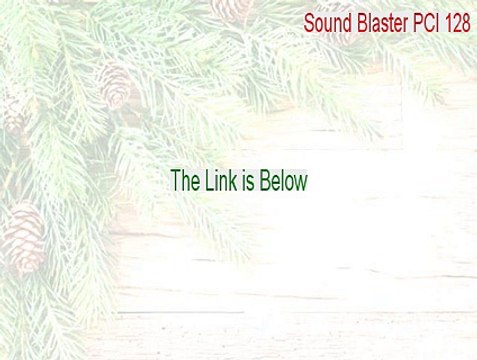 Sound Blaster PCI 128 Serial (Download Now)