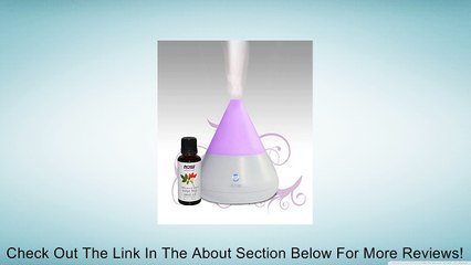 Now Foods Ultrasonic Oil Diffuser + FREE Rose Hip Seed Oil, 1 ounce Review