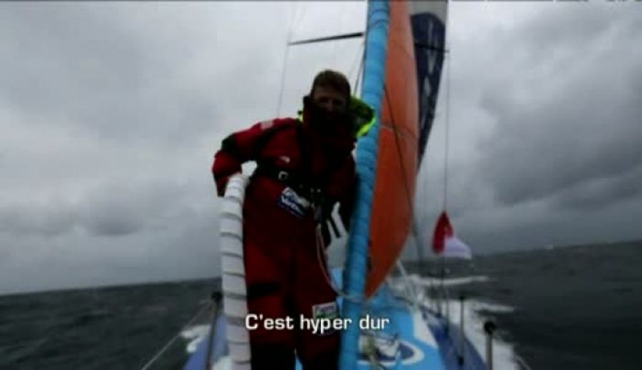 Voile - Vendée Globe : Pot d'échappement
