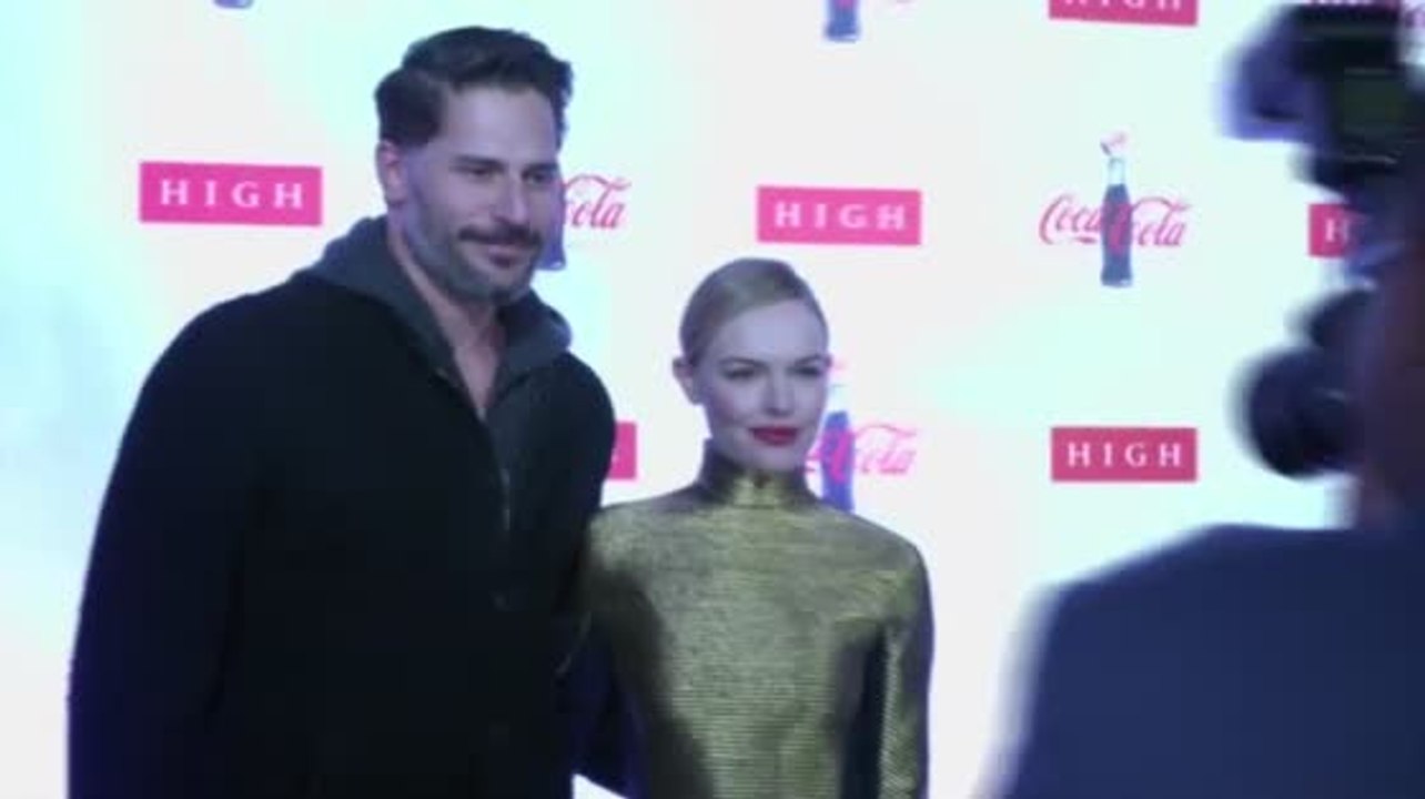 Kate Bosworth und Joe Manganiello bei der Coca Cola Ausstellung