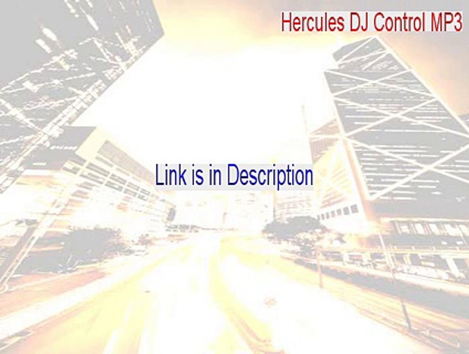 Hercules DJ Control MP3 Download - Instant Download 2015