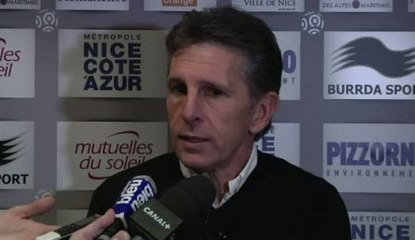 OGCN - Puel : «Pas de pression»