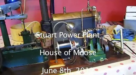 Stuart Power Plant with Beam Engine and D10