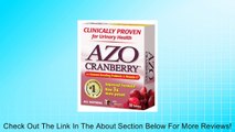 AZO All Natural Concentrated Cranberry Tablets, 50 Count (Pack of 3) Review