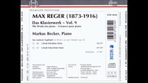 REGER Aus meinem Tagebuch II, 10 Pieces Op.82/2 (1906) | M.Becker | 1998