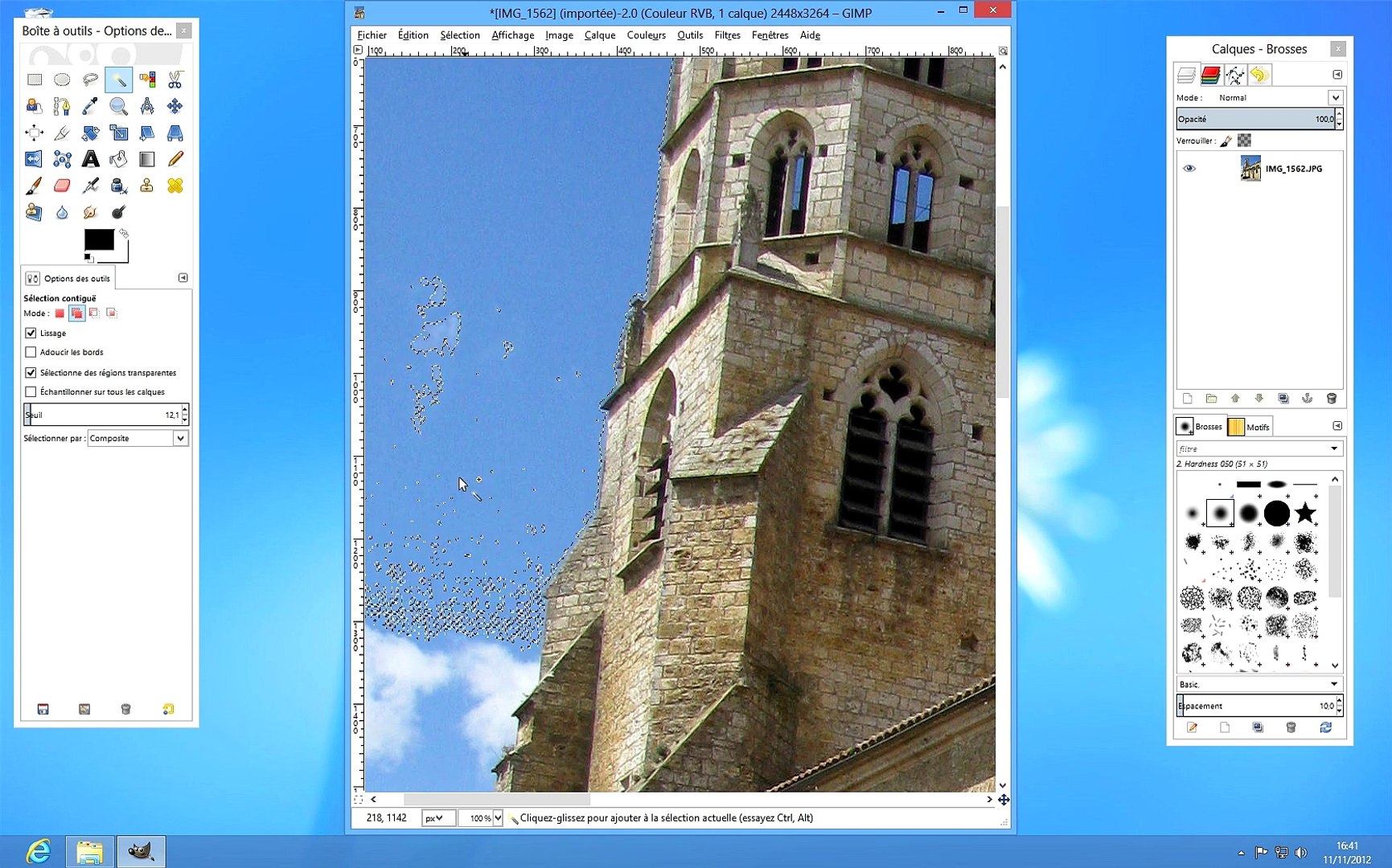 Tuto Gimp 2 8 Changer Le Ciel D Une Photo Avec L Outil