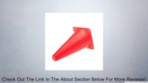 SODIAL(R) 6 PCS Multi-function Safety Agility Cone for Football Soccer Sports Field Practice Drill Marking - Red Review