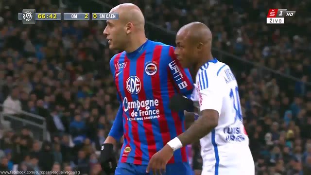 Nicolas Seube 2:1 | Olympique Marseille - Caen 27.02.2015 HD