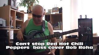 Can't stop Red Hot Chili Peppers  bass cover Bob Roha