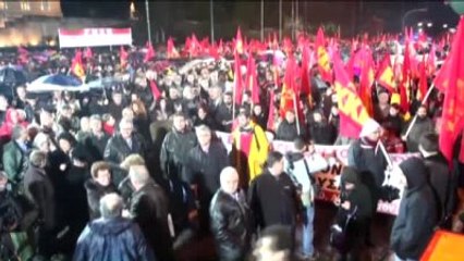 Yunanistan'da Hükümet Karşıtı Gösteri