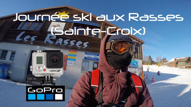 GoPro Montage Ski aux Rasses
