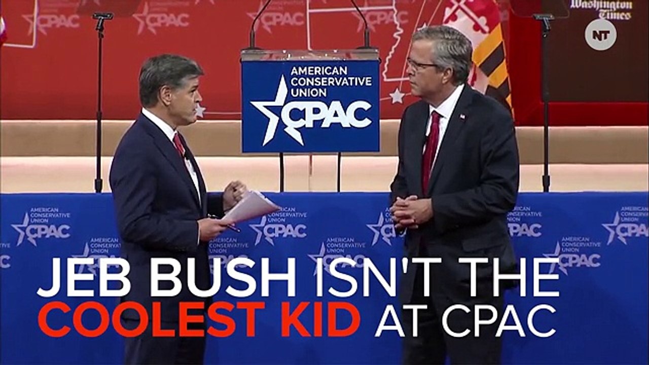 Jeb Bush Gets Booed At GOP Summit