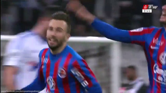 Nicolas Benezet 2:3 | Olympique Marseille - Caen 27.02.2015 HD