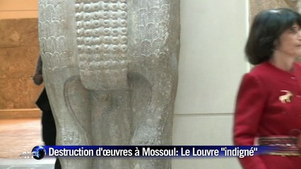 Le Louvre "indigné" par la destruction d'oeuvres à Mossoul