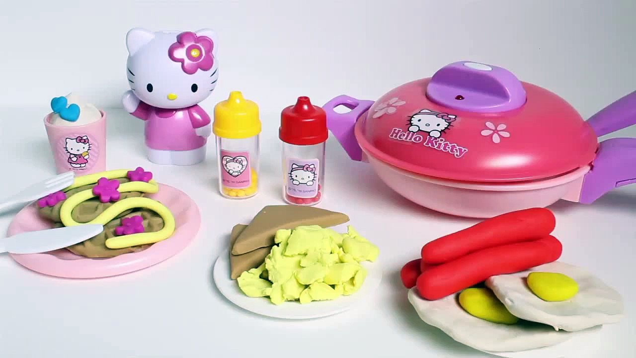 Hello Kitty Kitchen Playset ハローキティ キッチンセット Hello Kitty Pan Sartén Hello Kitty ハローキティ Cocina HK