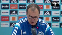 La réaction de Bielsa suite à la défaite 3-2 face à Caen