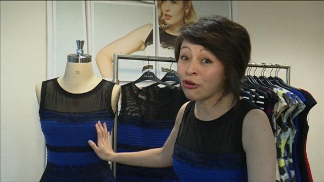 Robe bleue ou blanche: sa créatrice met un terme au sulfureux débat