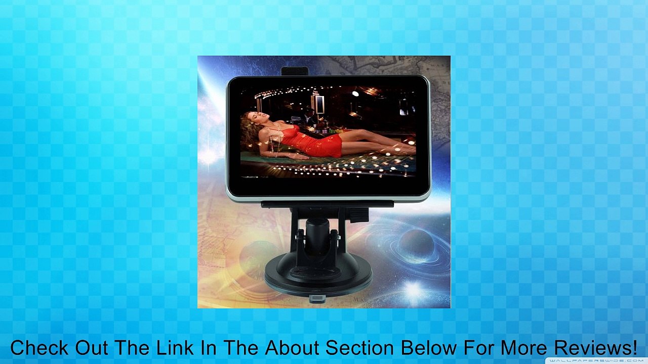 Moonar 4.3 Inch Car GPS Navigation with MAP Updates Review