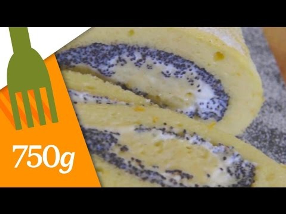 Recette de chef : Roulé au pavot de Philippe Conticini - 750 Grammes