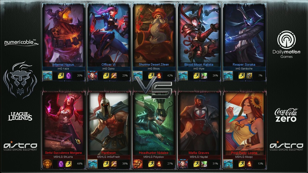 Lyon e-Sport #8 - Finale IMG vs MASHALLAH - GAME 2