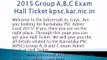 Karnataka PSC Admit Card 2015 Group A,B,C Exam Hall Ticket kpsc.kar.nic.in