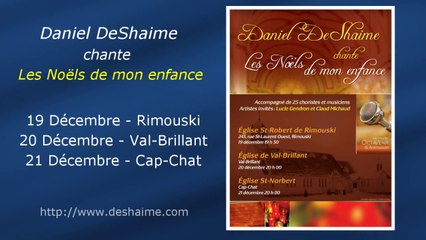 DeShaime - Préparation concert Les Noëls de mon enfance
