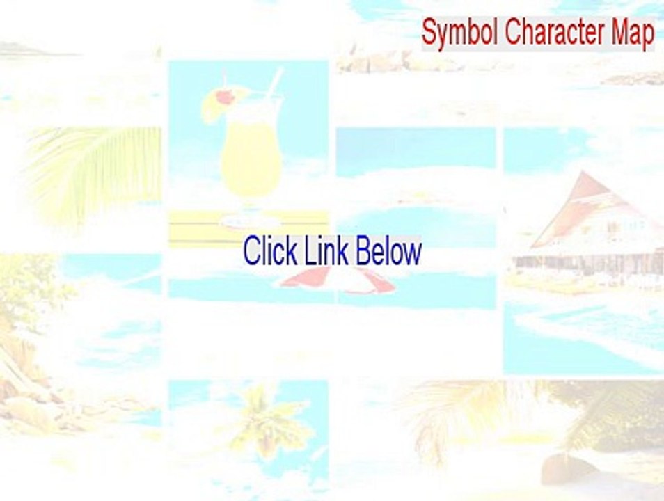 Symbol Character Map Key Gen [Free Download 2015]