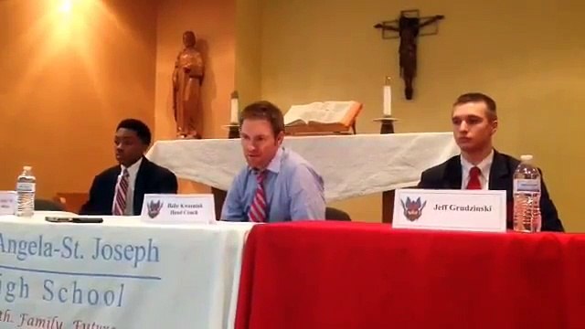 Villa Angela-St. Joseph coach Babe Kwasniak