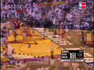 Ben Gordon Makes Dwyane Wade Fall