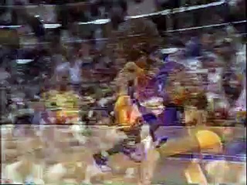 Derek Fisher Dunk On Allen Iverson